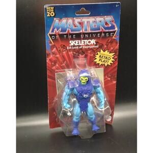Masters of the Universe Skeletor Action Figure Retro Play Mattel 2020 New
